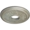 Ekena Millwork Tirana Ceiling Medallion (Fits Canopies up to 4 3/4"), 13 7/8"OD x 3 3/4"ID x 1 1/4"P, Flash Gold CM13TIFLS - alternate 2